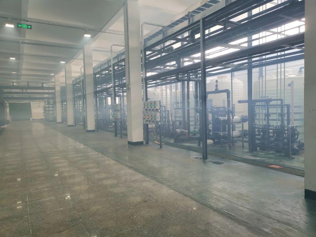 腾博会官网硝酸回收现场