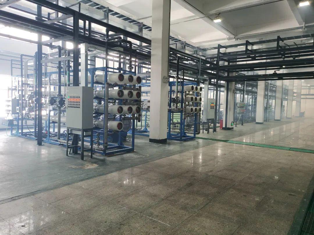 腾博会官网硝酸回收现场