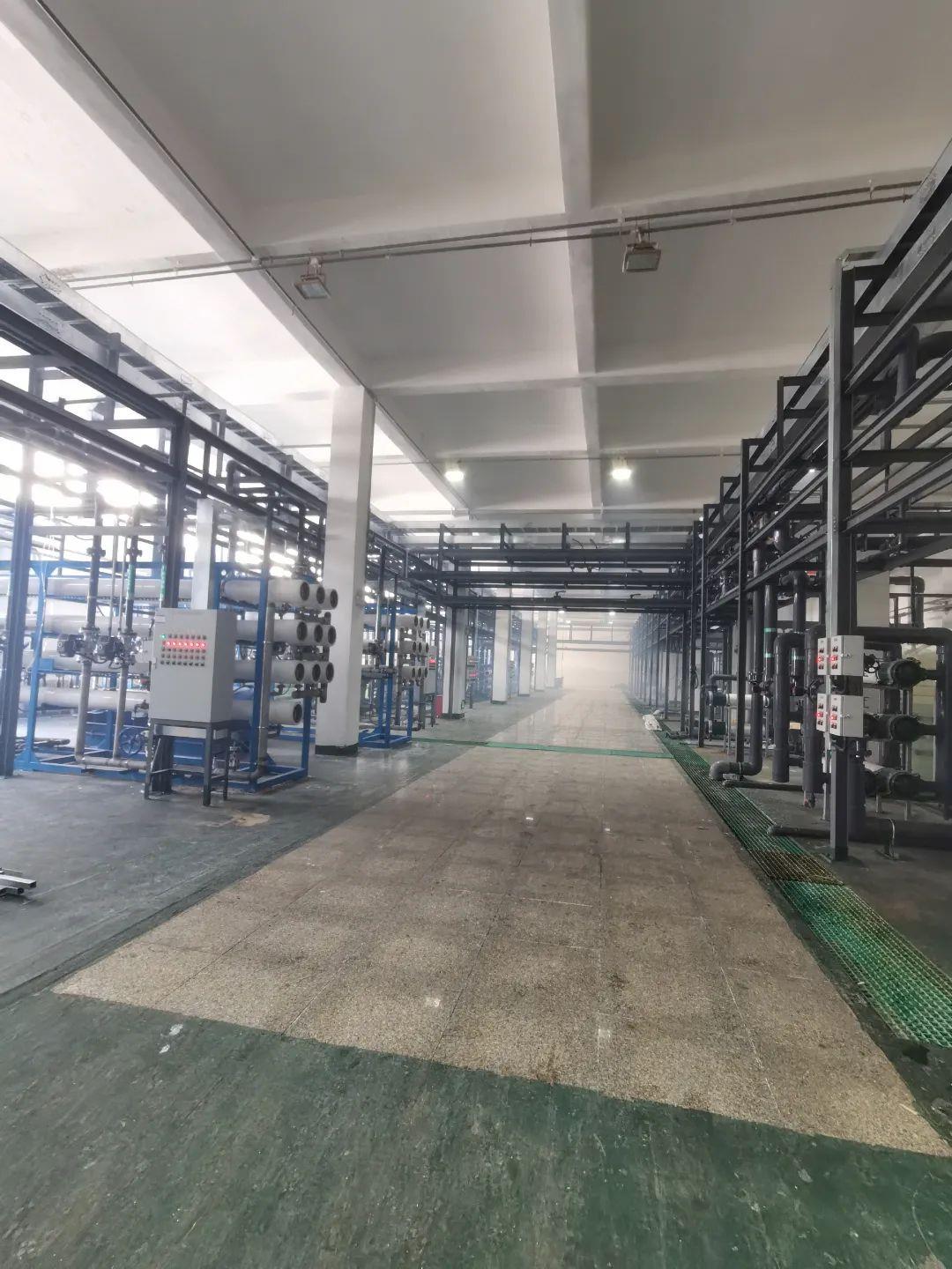 腾博会官网硝酸回收现场